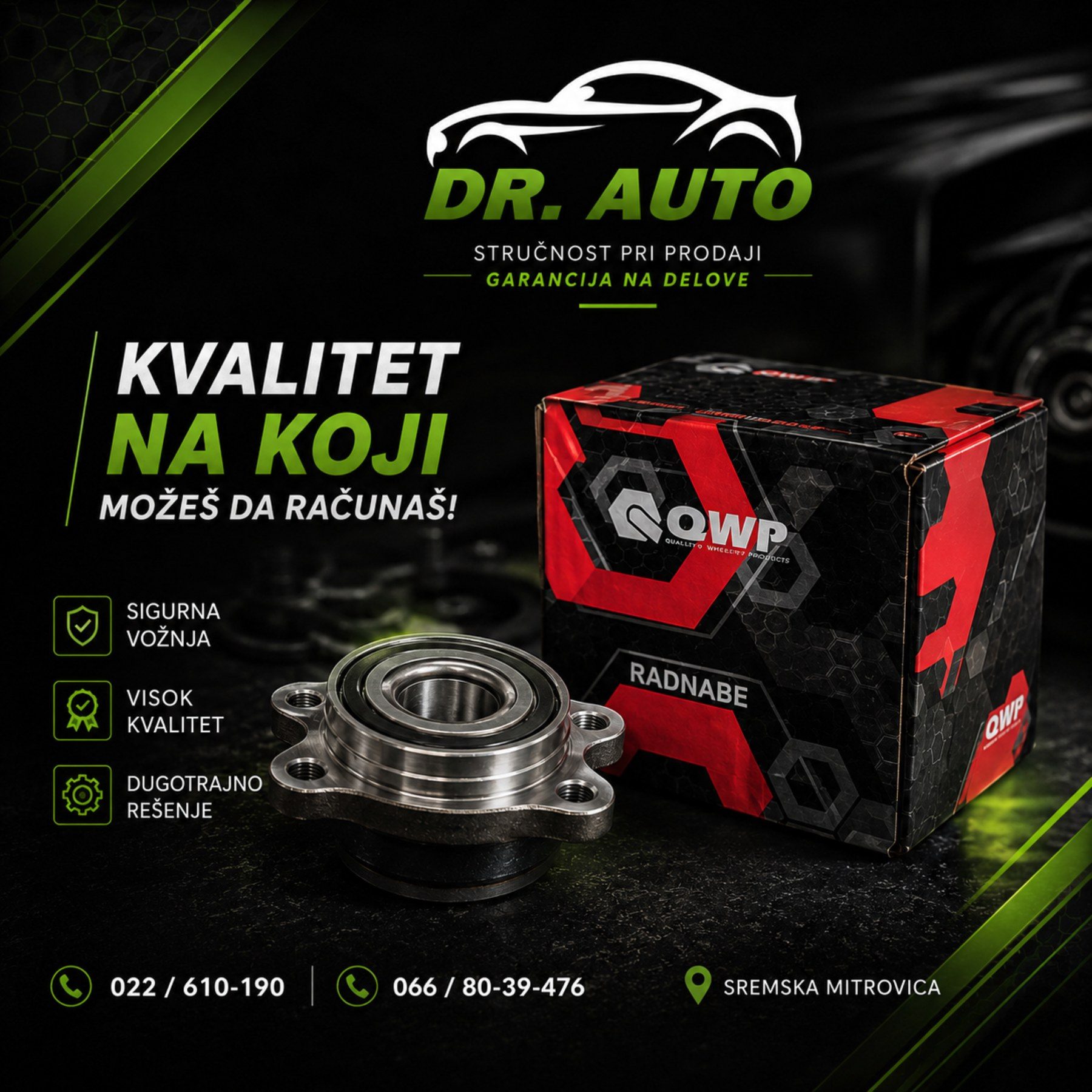 Vulkanizer i radnabe — DR. AUTO